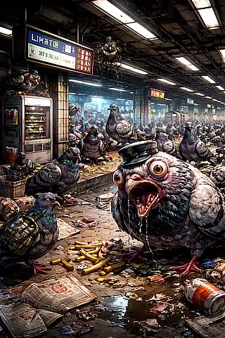 Theme:station pigeon'