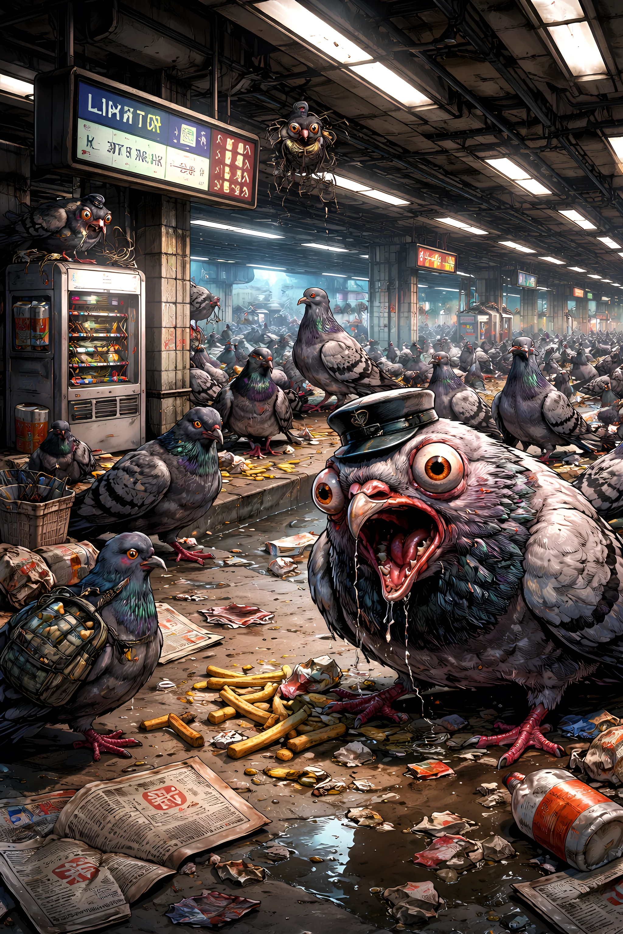 Theme:station pigeon picture 1 of 1