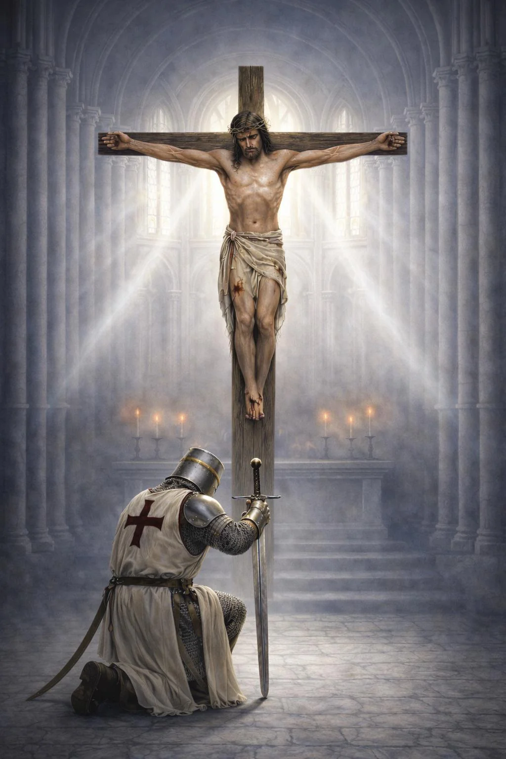 Templar at the Crucifix picture 1 of 1