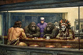 Waiting for the Donuts'