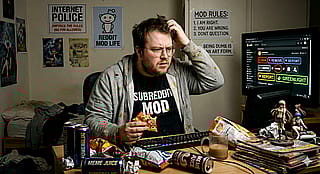 In its natural habitat'