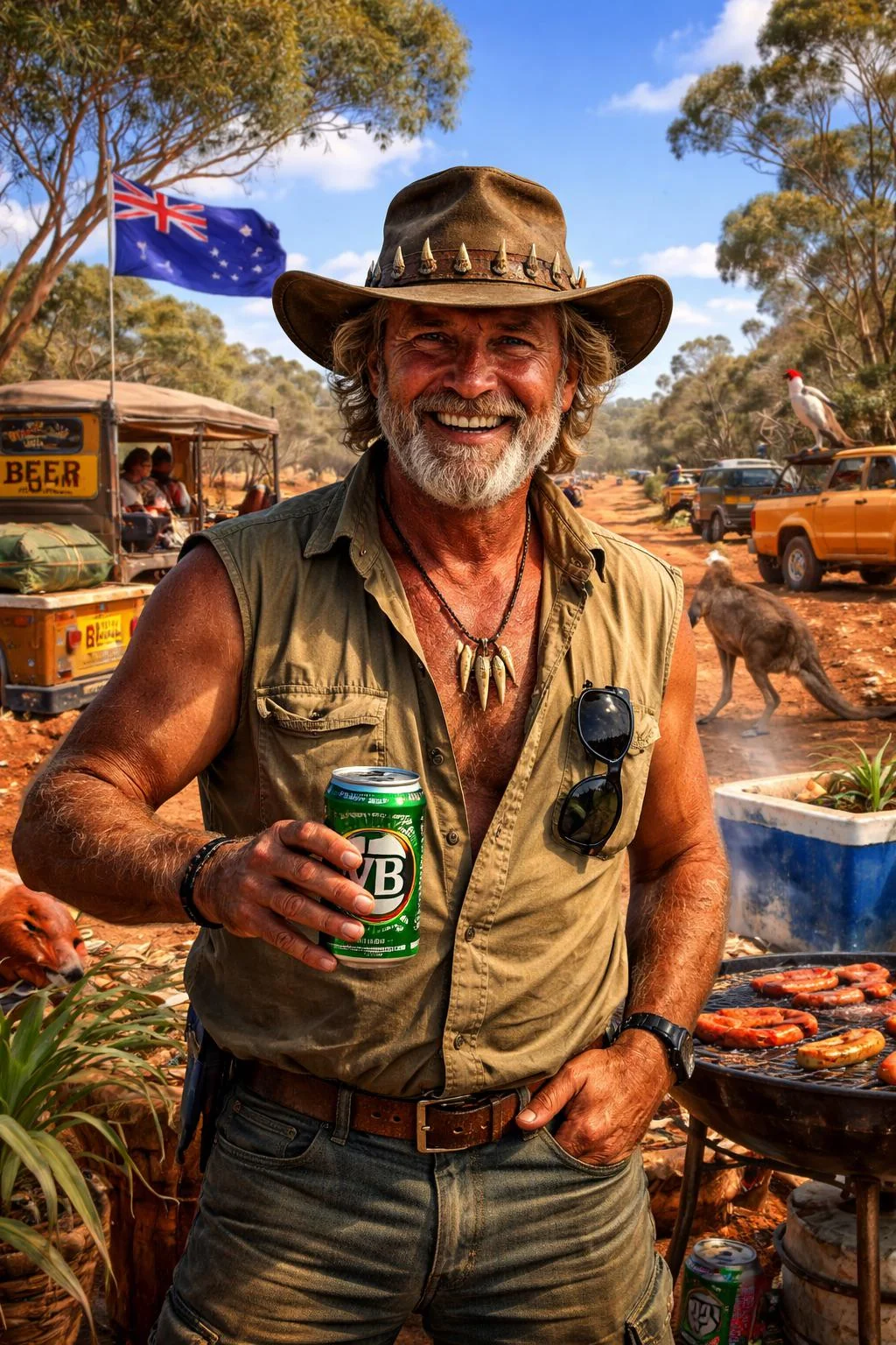 I see your “most American man ever” and raise you the most Aussie man ever! picture 1 of 1