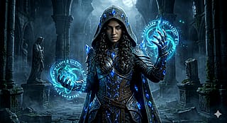 The Blue Weaver of the Cracked Temple'