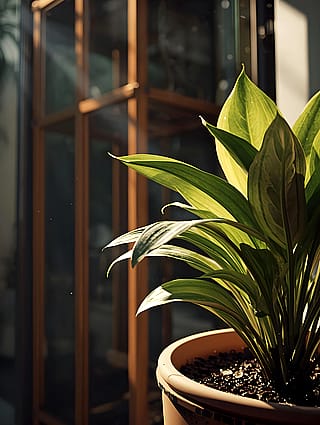 Hyper realistic money plant made using Canva AI'