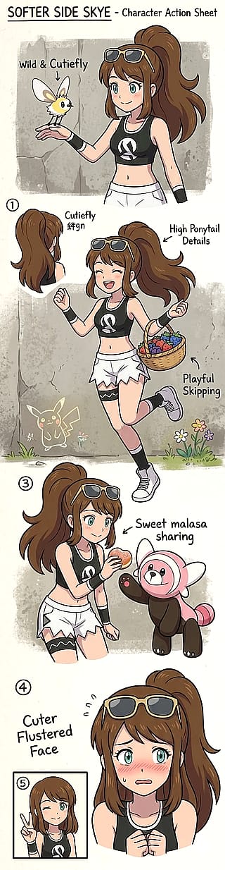 Guzma is the storm but Skye is the rainbow after the storm'