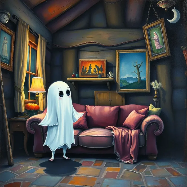 Cute ghost finally finds forever home — no more haunting rentals picture 2 of 4