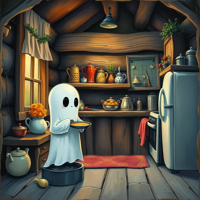 Cute ghost finally finds forever home — no more haunting rentals picture 3 of 4