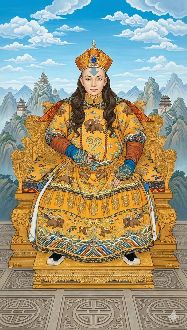 The Four Nations From Avatar: The Last Airbender in the style of Chinese Emperors picture 3 of 4