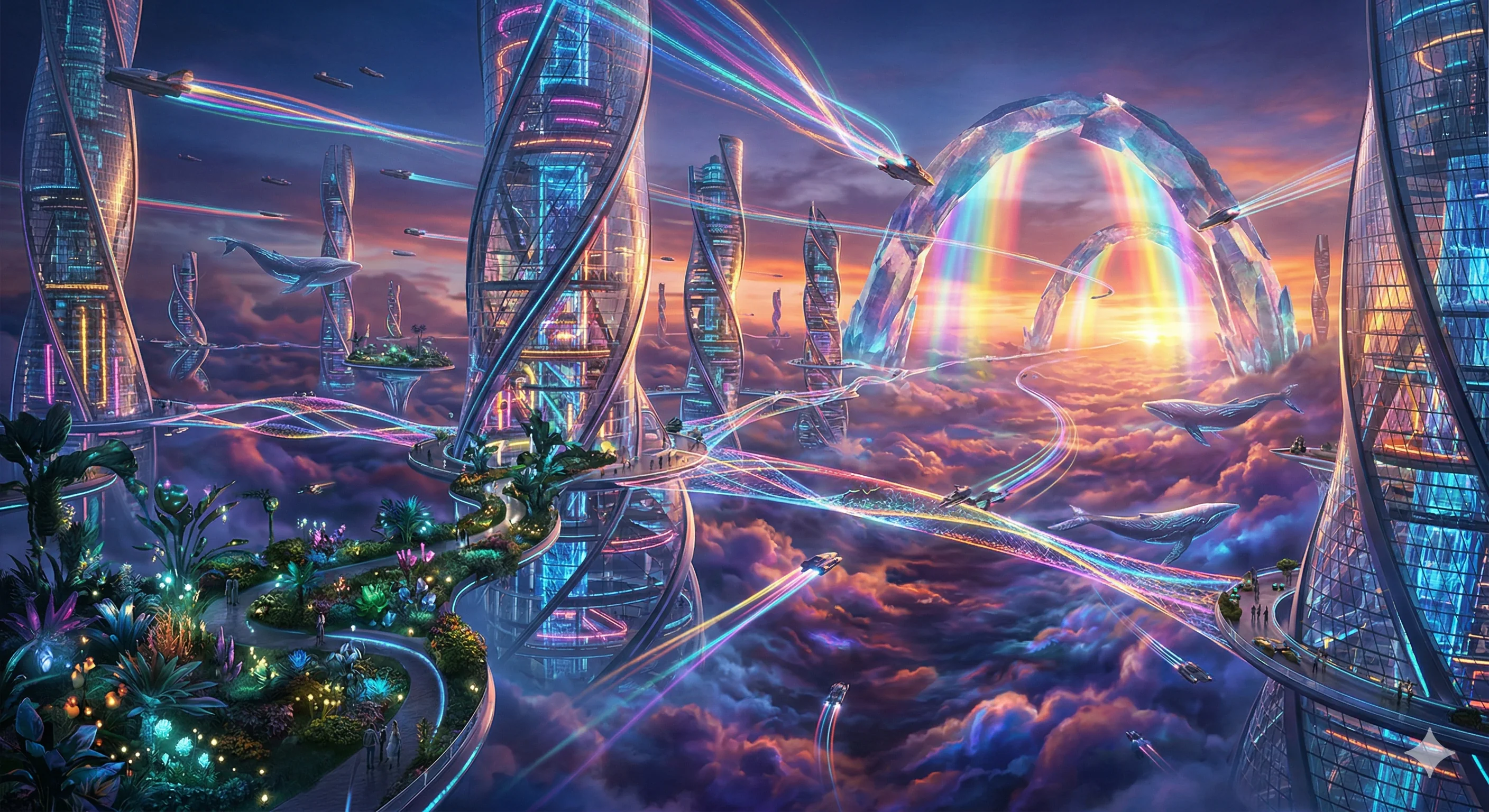 Aura of the Floating Sky-City picture 1 of 1