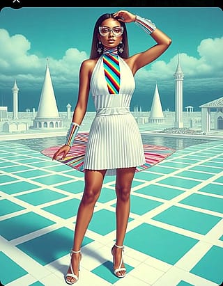 Futuristic Model Shoot'