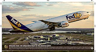 FedEx and UPS merger announcement'