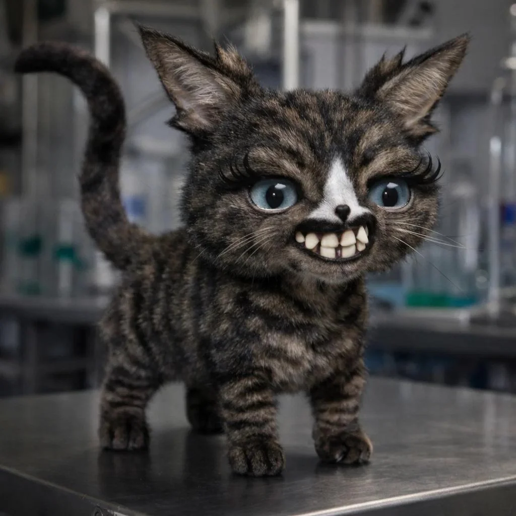 My current Mewgenics bloodline + Guilljotina picture 1 of 13