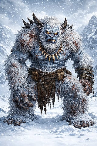 The Mountain Yeti - CryptoZoo'