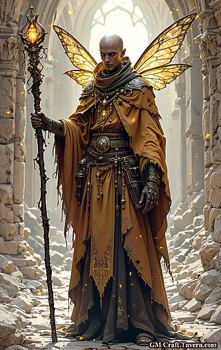 Enchanted Monk Awaits Your Quest'