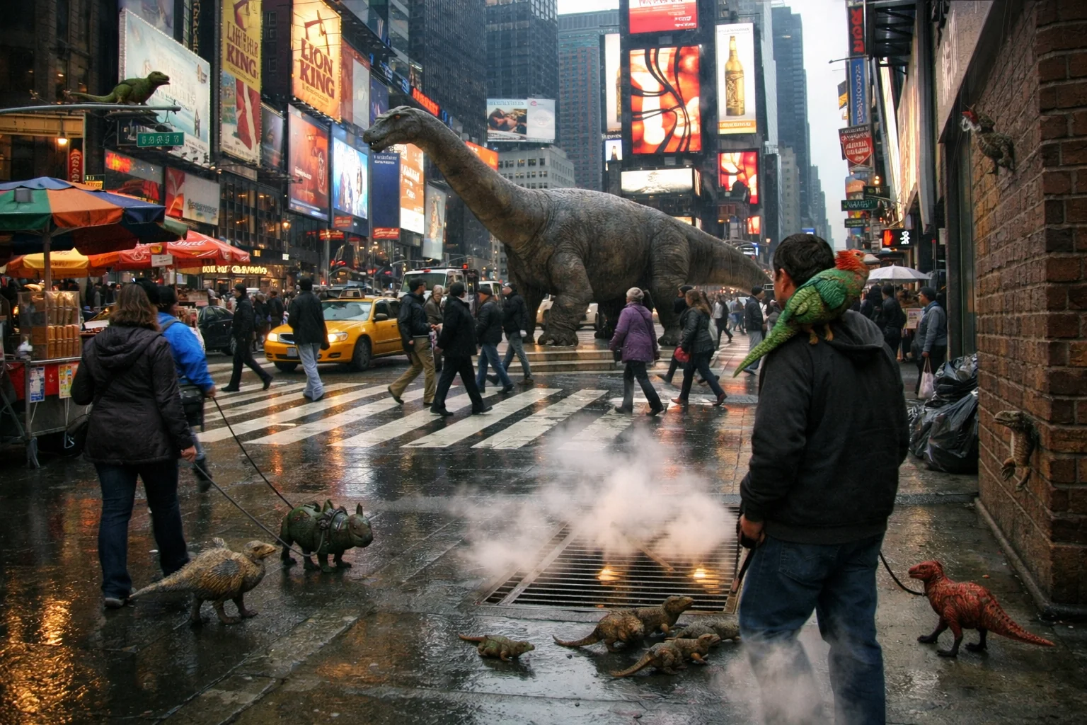 Just Another Day in Times Square picture 1 of 1