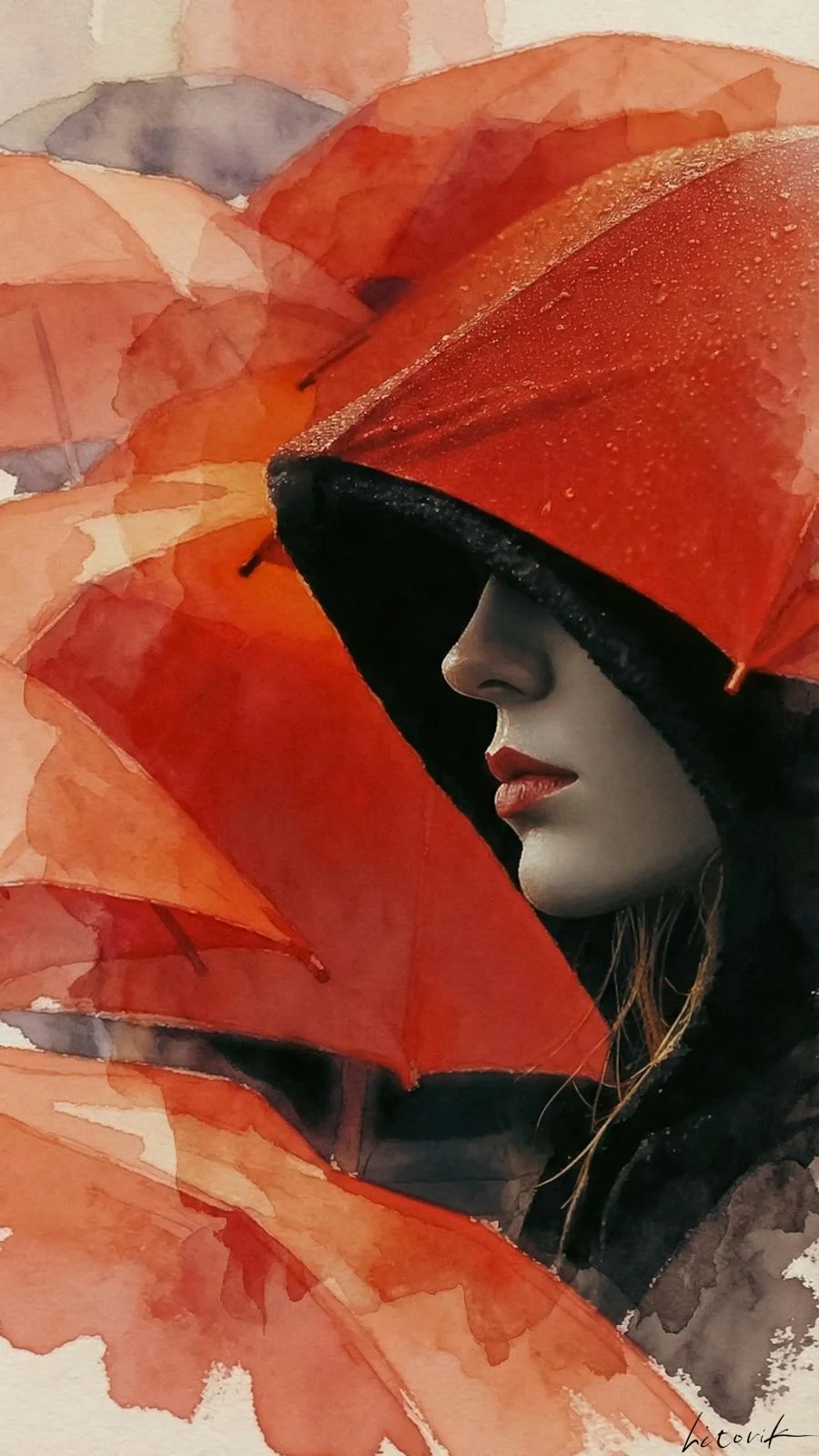 An Untold Story Beneath the Umbrella / Phone Wallpaper Archives picture 1 of 1