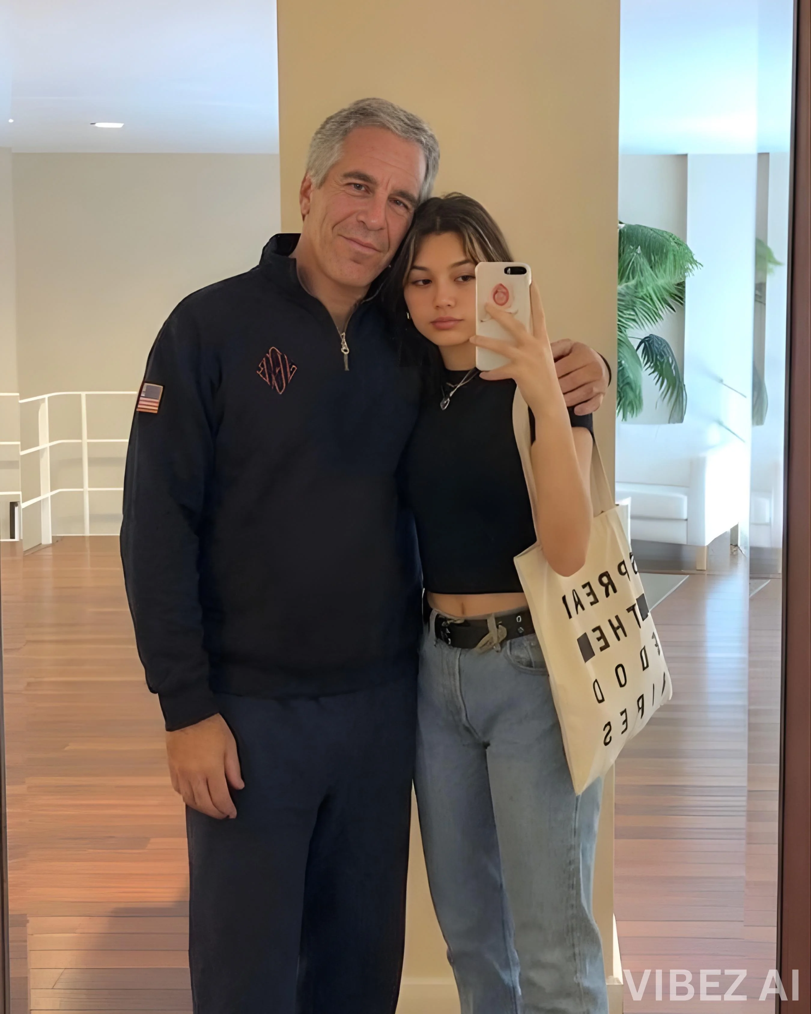 wtf i asked ai to add someone next to me 💀 picture 1 of 1