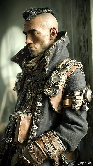 Good Morning to my friends at the edge-of-action - The Waiting Mechanist'