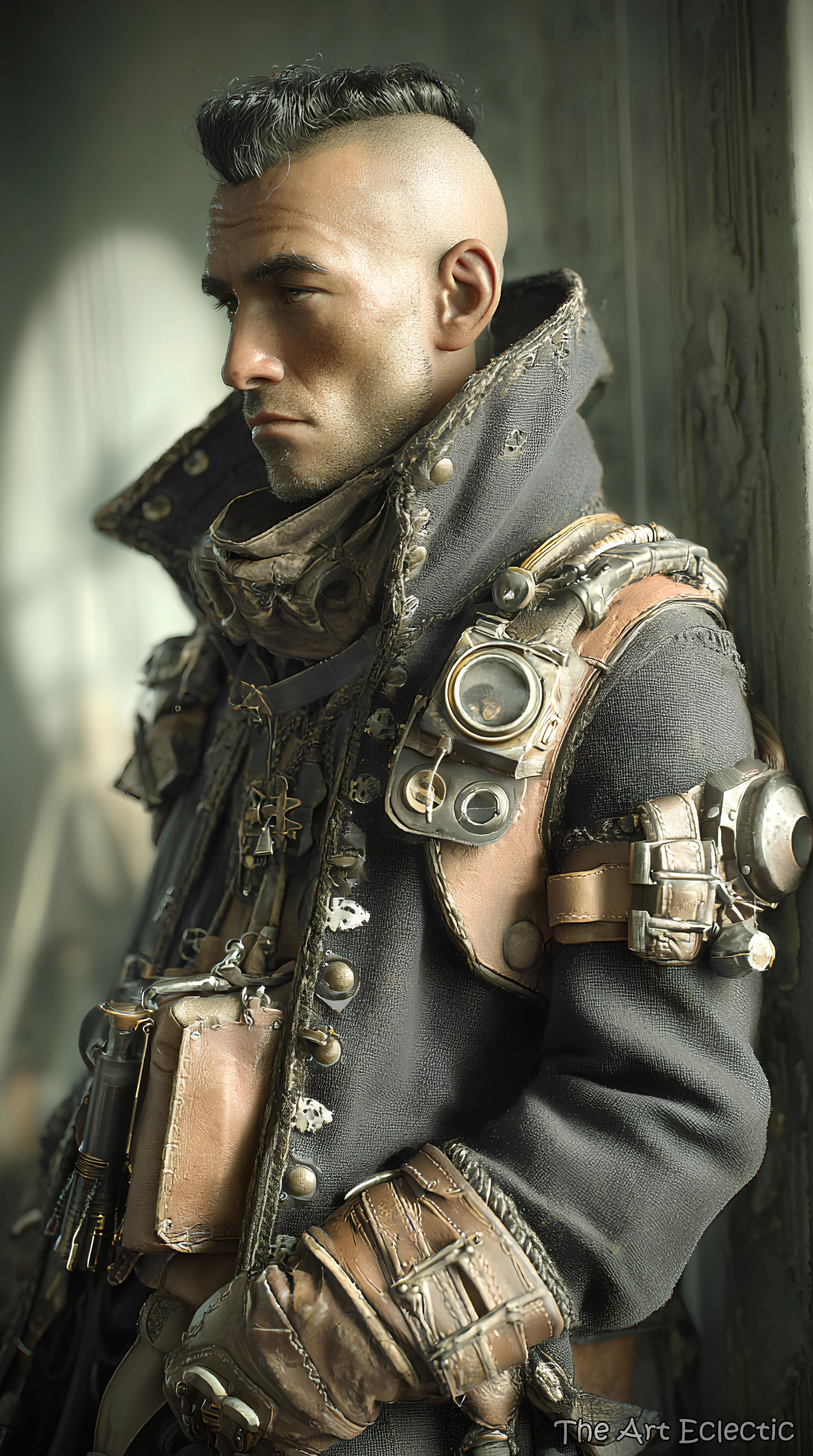 Good Morning to my friends at the edge-of-action - The Waiting Mechanist picture 1 of 1