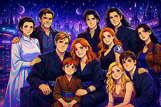 Skywalker-Solo family'