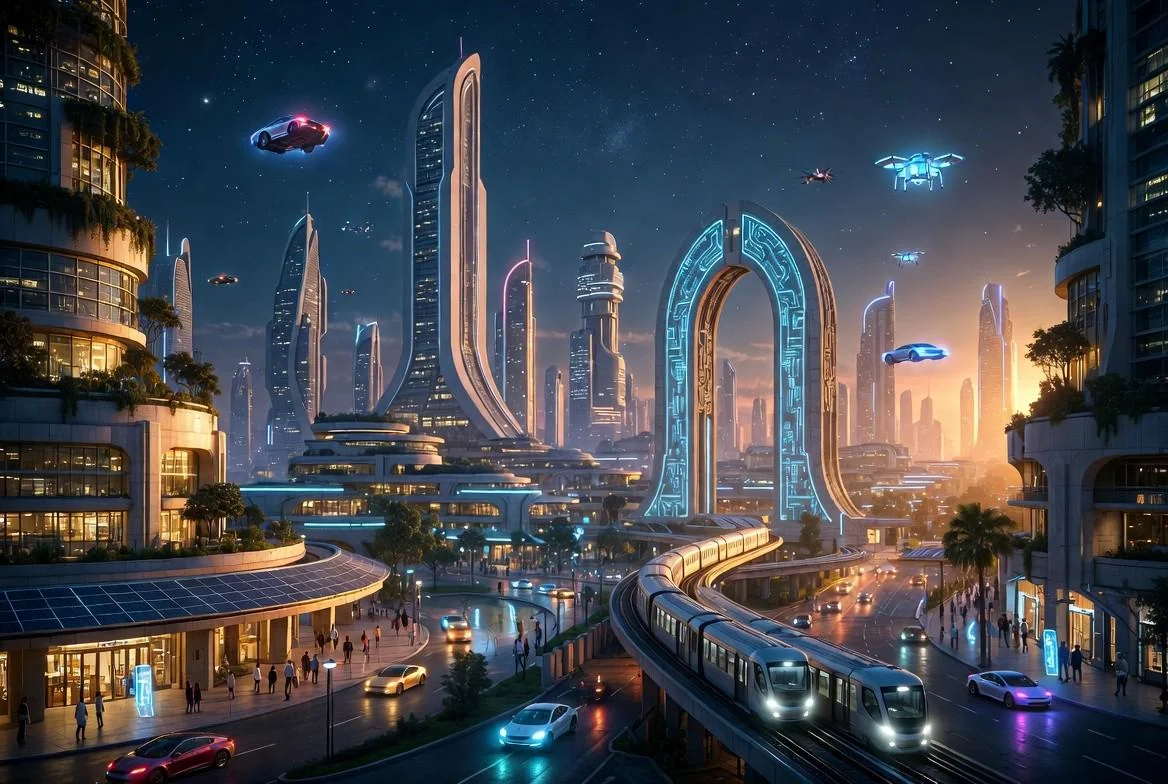 „Cyberpunk Dream by Night ✨” picture 1 of 1