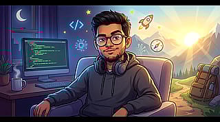 I asked AI to generate what it thinks I look like based on my mindset'