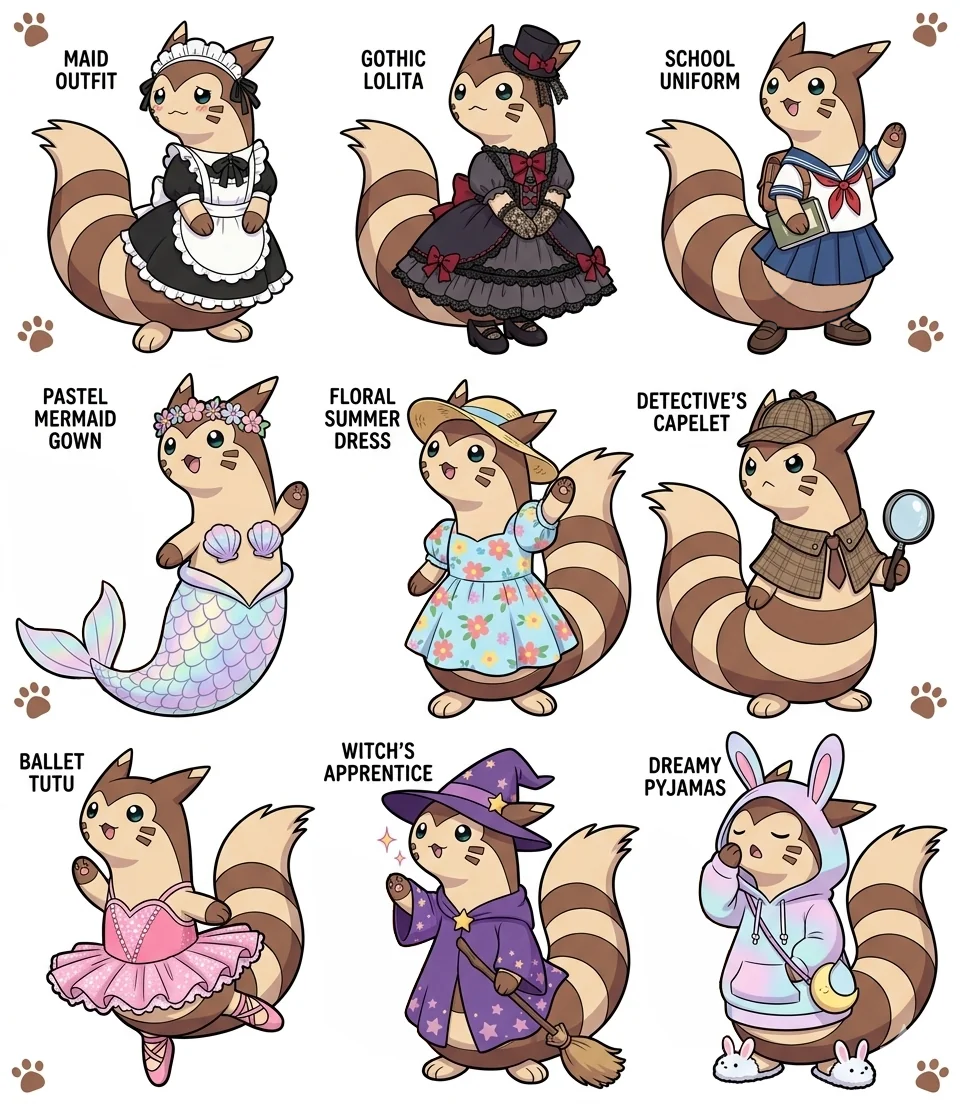 Furret's Outfits picture 1 of 1