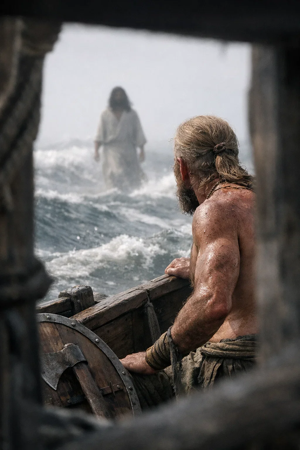 A peculiar sight in the Northern Sea picture 1 of 1