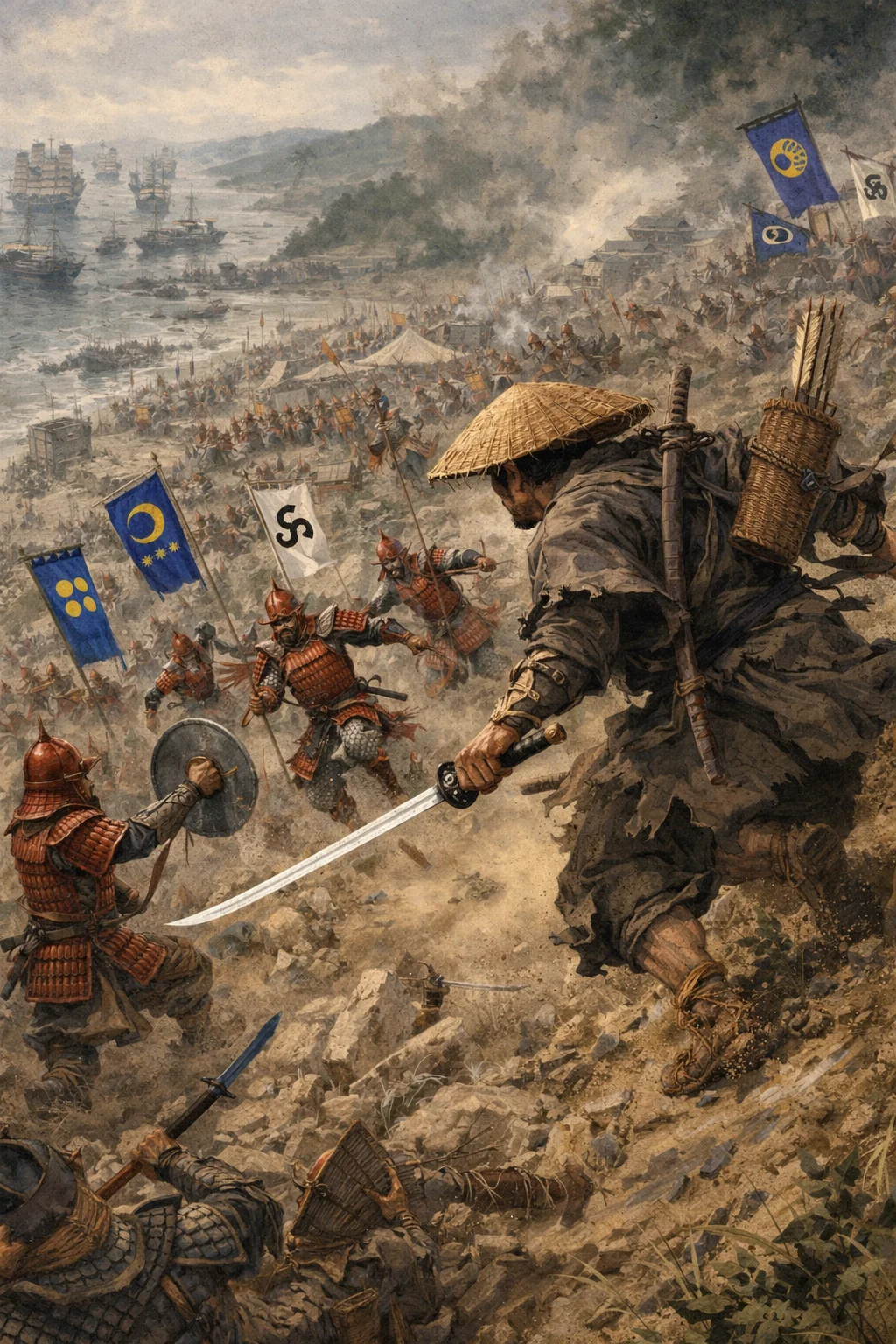 Yuan Invasion of Japan: Battle of Hakata picture 1 of 1