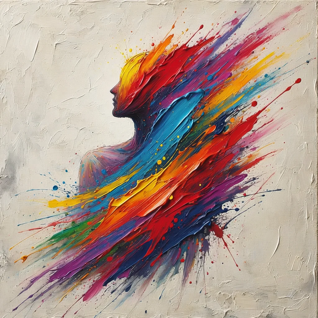 Chaotic colors picture 1 of 1