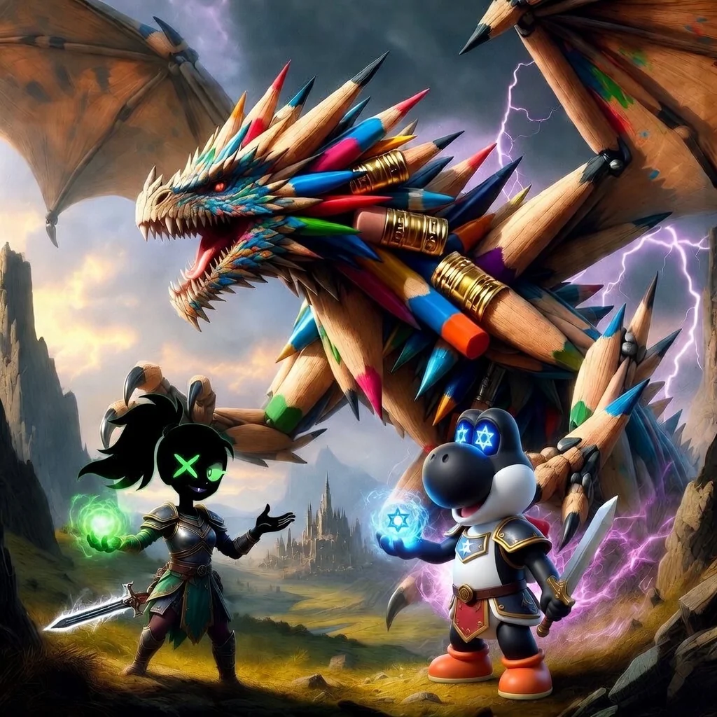 a day in the life on ai artist [DARK FANTASY] picture 1 of 1