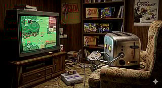 Even my toaster can play zelda'