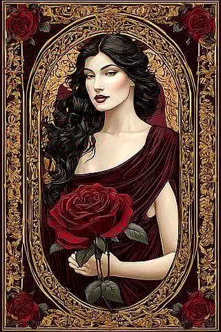 Floral Silence I - The Offering CruzArt, Digital, 2026 [OC]'