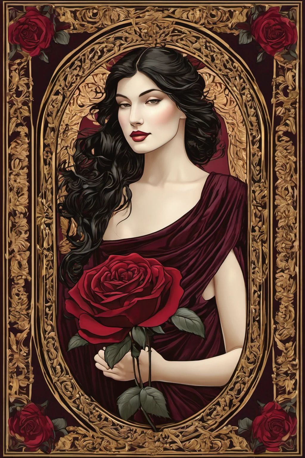 Floral Silence I - The Offering CruzArt, Digital, 2026 [OC] picture 1 of 1