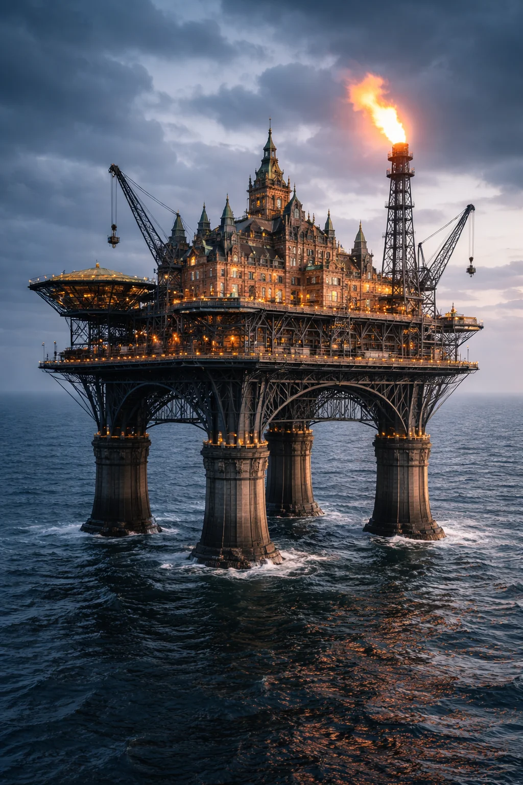 Offshore platform, 1880s concept picture 1 of 1