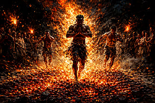 Faith through Flame!'