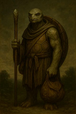 Torvold, the wandering Tortle Sorcerer'