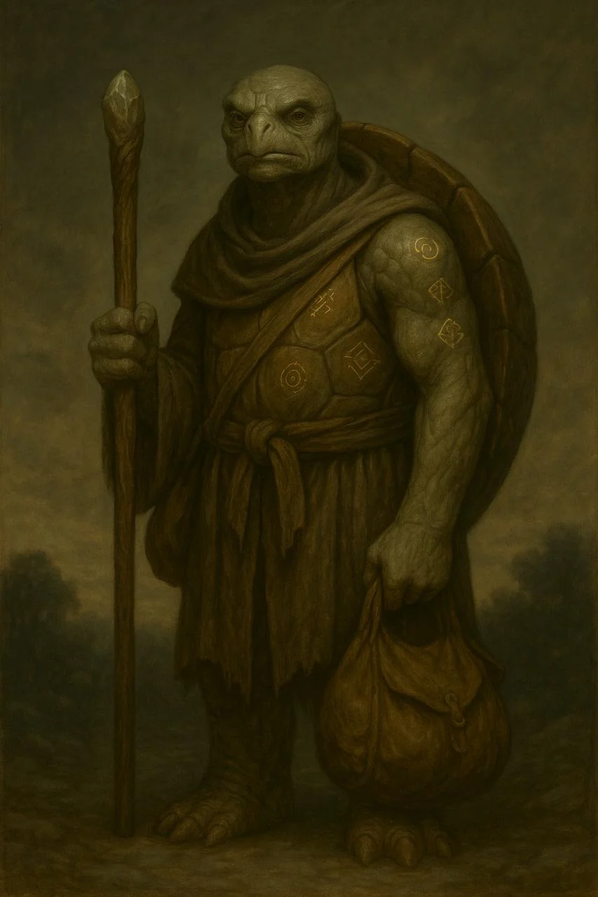 Torvold, the wandering Tortle Sorcerer picture 1 of 1
