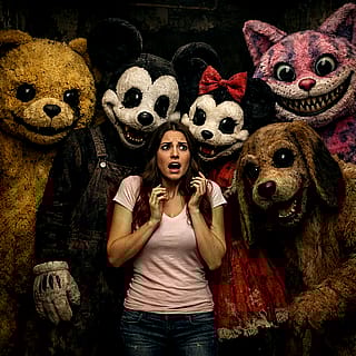 Mascot Horror Disney Style'