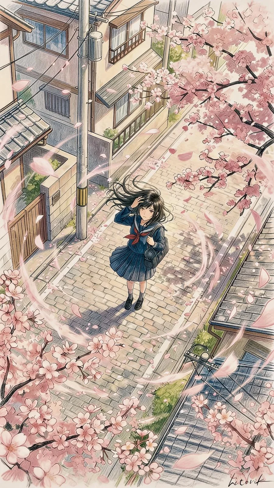 The Day the Spring Breeze Felt Special / Phone Wallpaper Archives picture 1 of 1