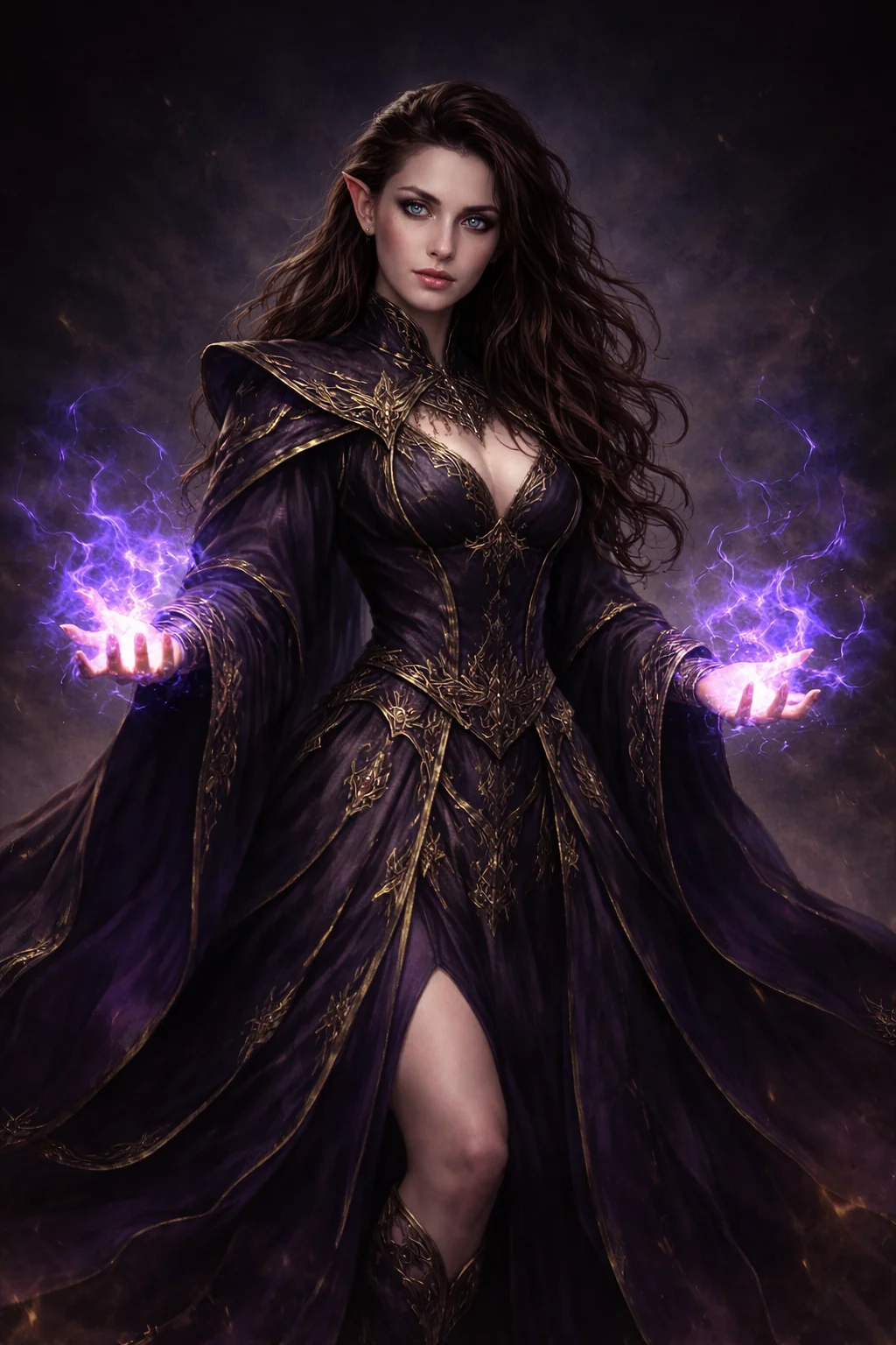 Half Elf Sorceress picture 1 of 1