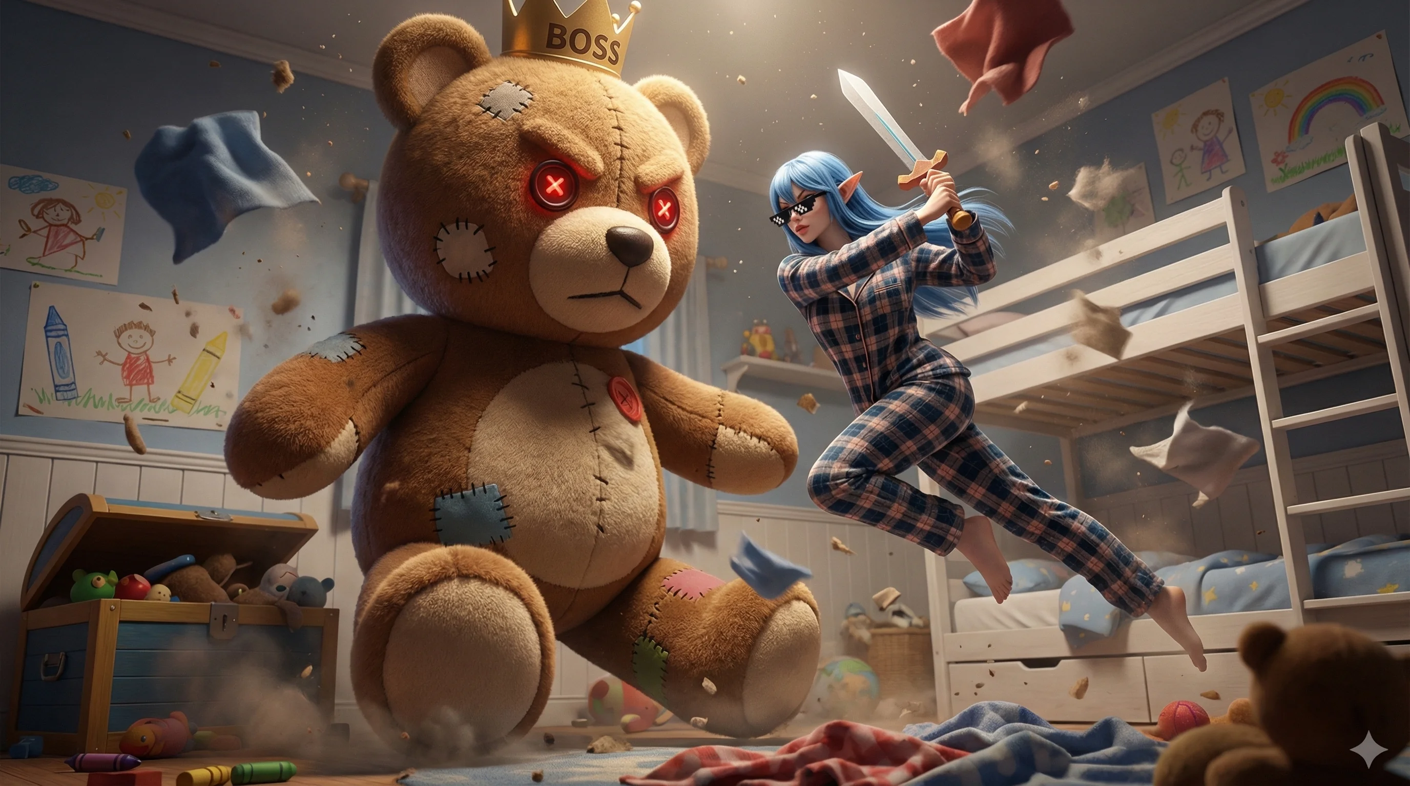 The bedroom Battle picture 1 of 1