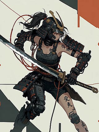 Anime - Cyberpunk Characters Vol.1'