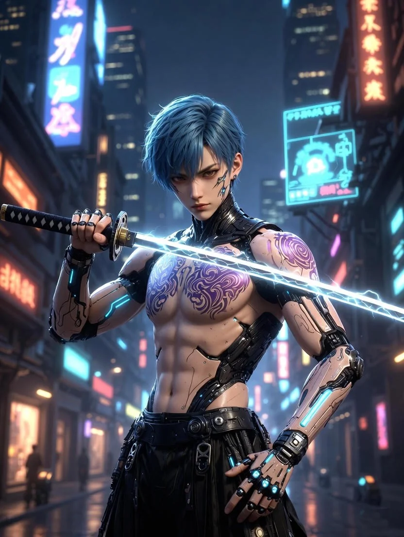 Anime - Cyberpunk Characters Vol.1 picture 2 of 8