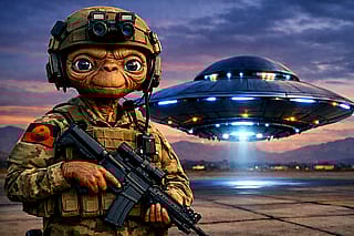 ET went home and joined the army'