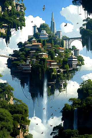 Aetheria – The City that Dances with the Clouds'