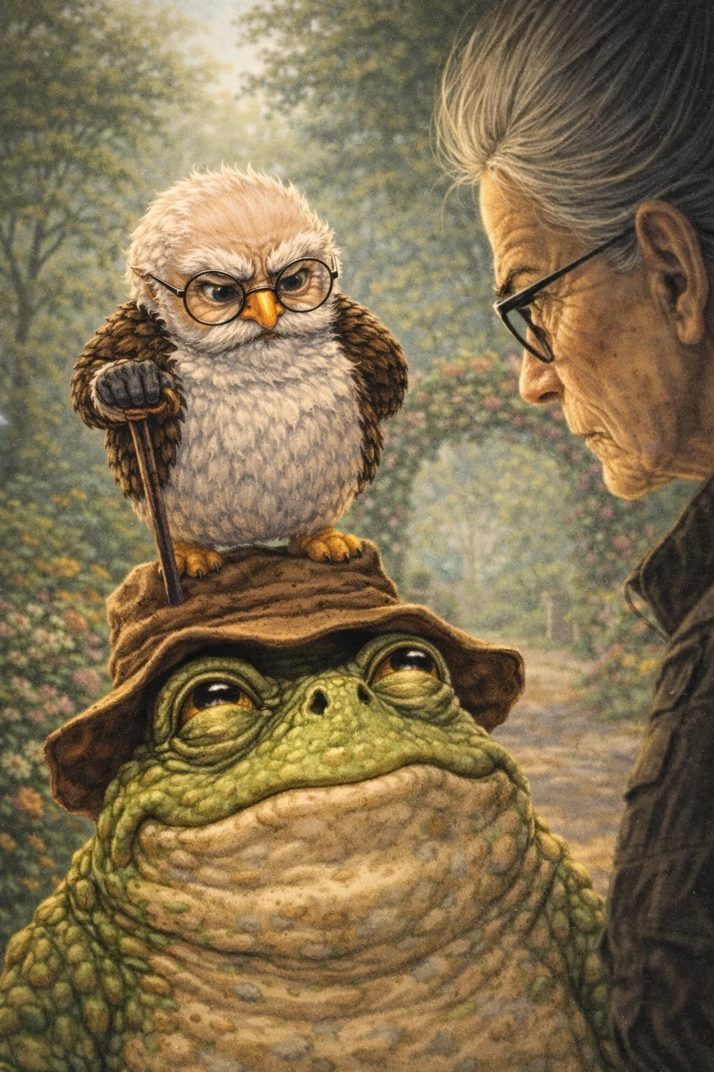 Using AI art to give myself closer from the AI I use. I feel it's a therapeutic way to use my last few days there. picture 2 of 2