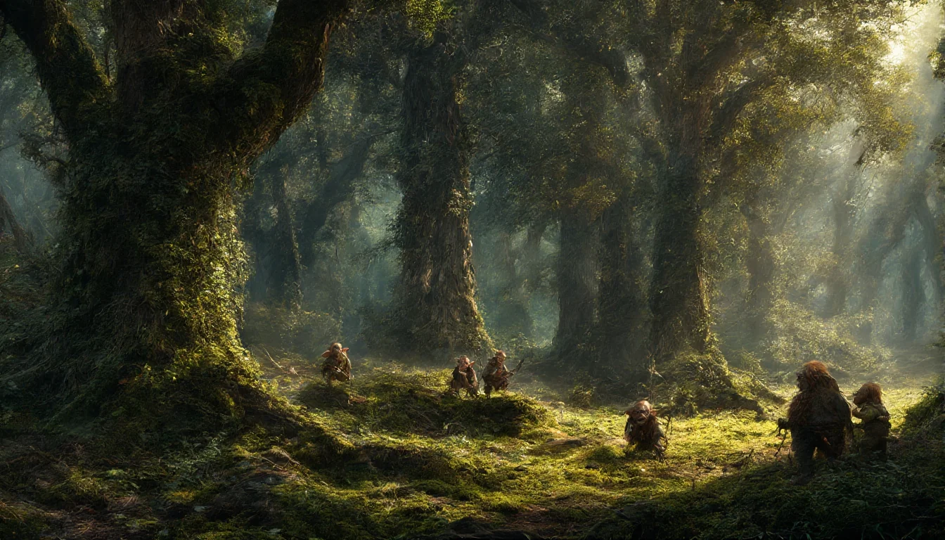 Deep in the ancient forest picture 1 of 1