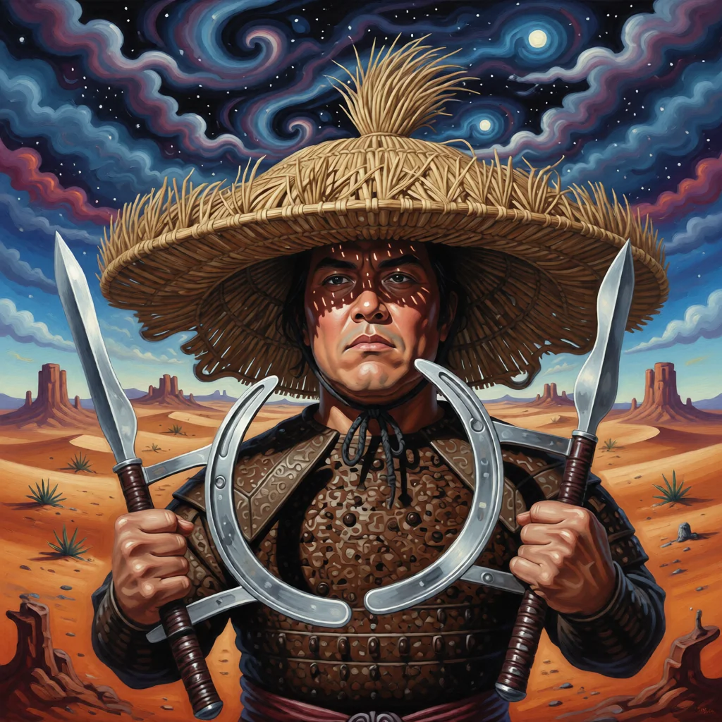 Big Trouble in Little China villain--Thunder--meets Slavador Dali inspired AI picture 1 of 1