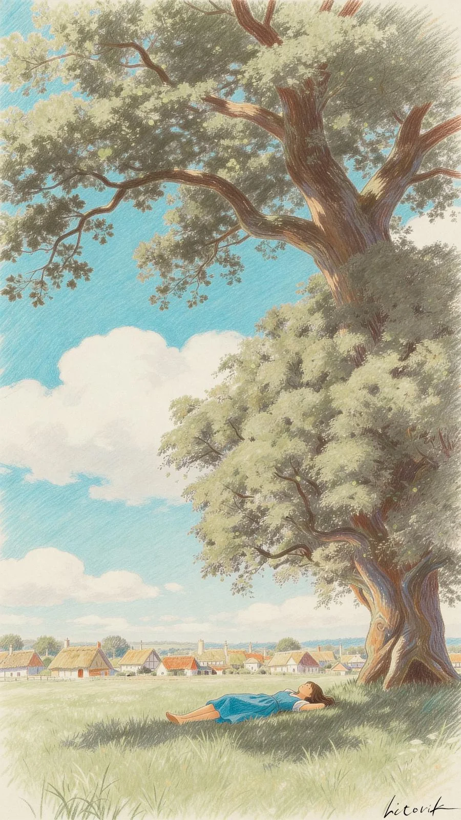 Under a Big Tree / Phone Wallpaper Archives picture 1 of 1